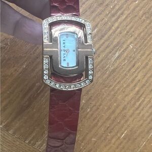 Bulgari Watch with Red Band